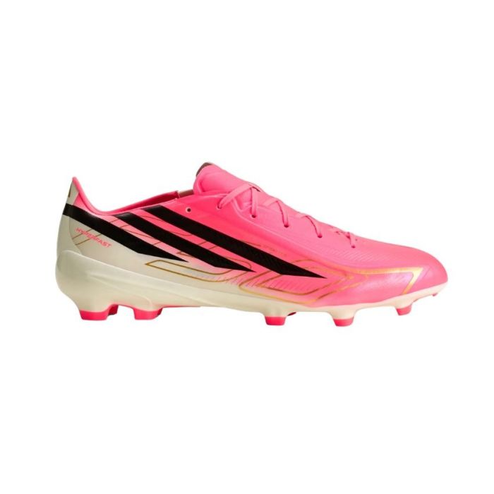 Adidas F50 Hyperfast League pink boot right side view