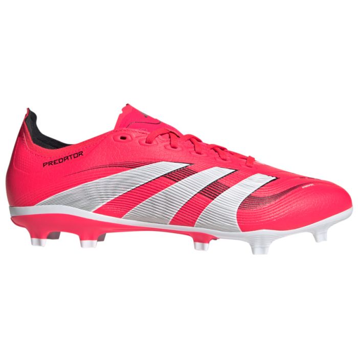 Rugby Boots Predator League FG Molded Studs Dry Ground Red/White - Adidas