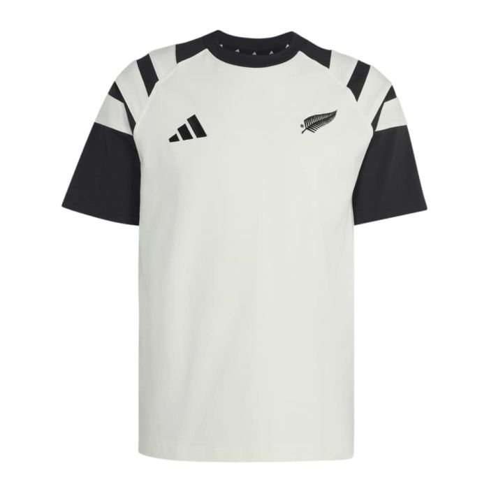 Adidas All Blacks off white short sleeves t-shirt
