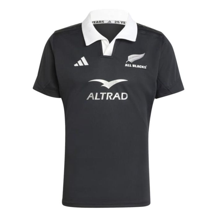 All Blacks Home Performance Rugby Jersey 2024-2025 - Adidas