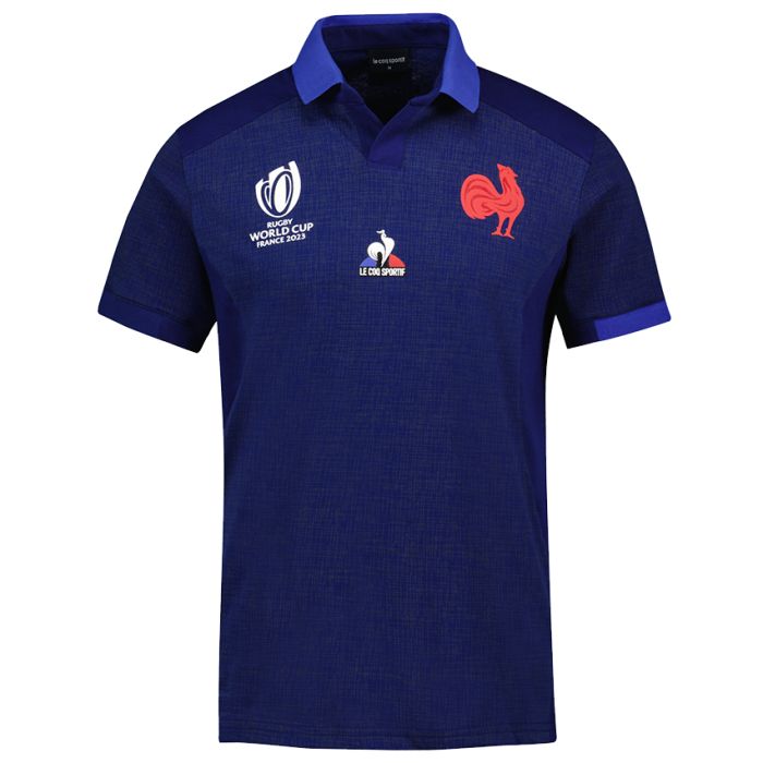 Buy the Polo Rugby France Replica World Cup 2023 in Cotton - Le