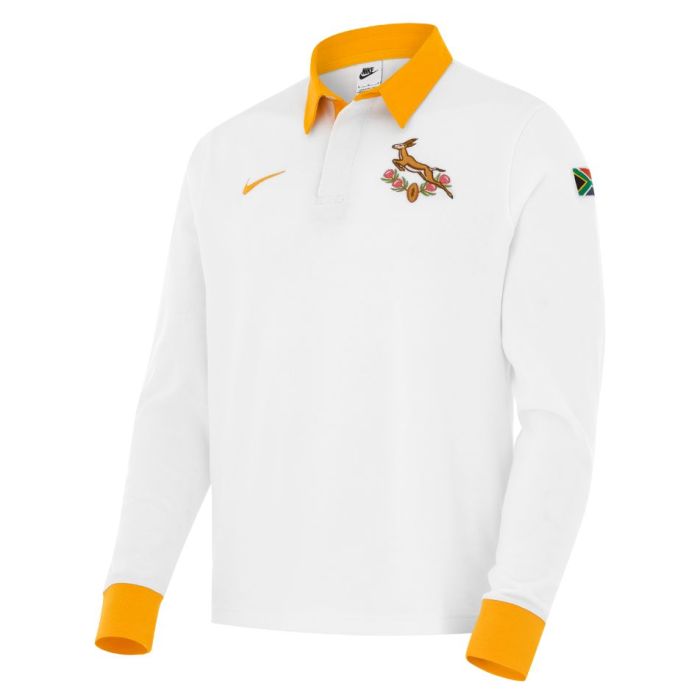 Polo Rugby Long Sleeve Springboks South Africa Away 2025/2026 - Nike