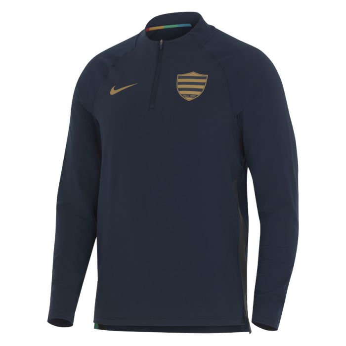  Rugby Training 1/4 Zip Sweatshirt Racing 92 - Nike
