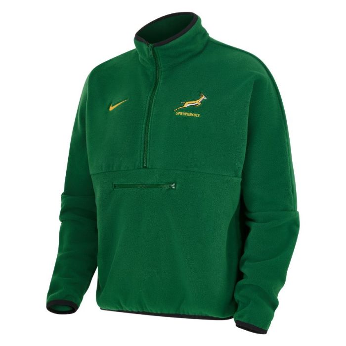Nike Springboks Gorge Green fleece jacket front view men