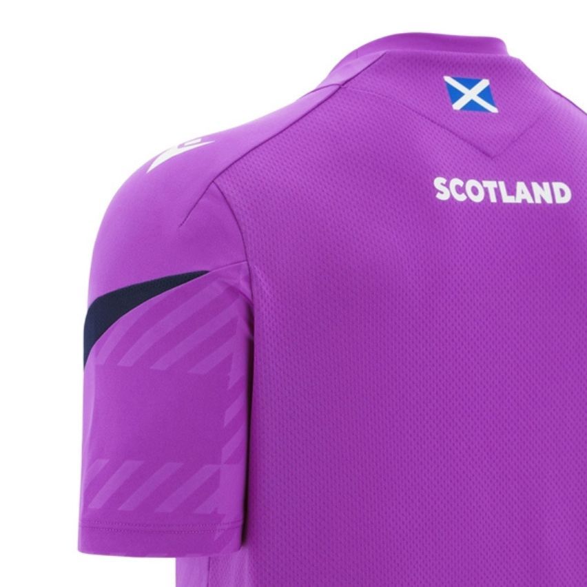 Scotland Rugby Training T-shirt 2025/2026 Purple - Macron