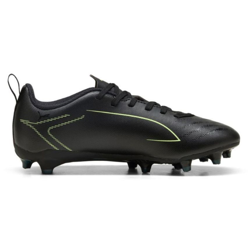 Ultra 6 Play FG/AG Rugby Boots Kids Molded Studs Black - Puma