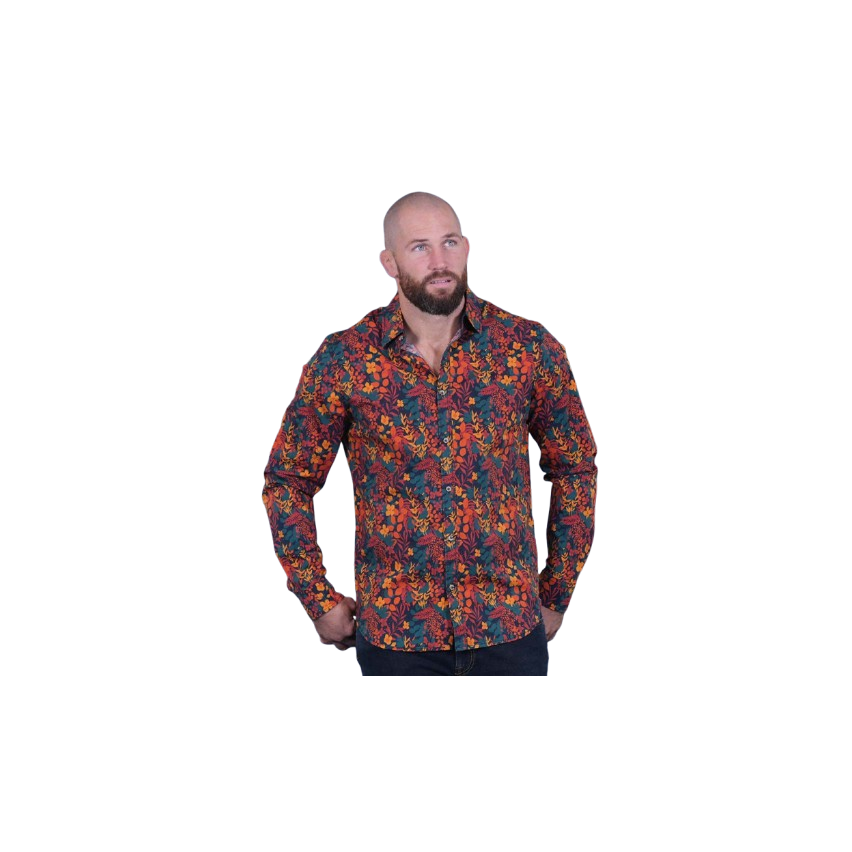 Long-sleeved shirt printed Autumn Rugby Tour - Ruckfield