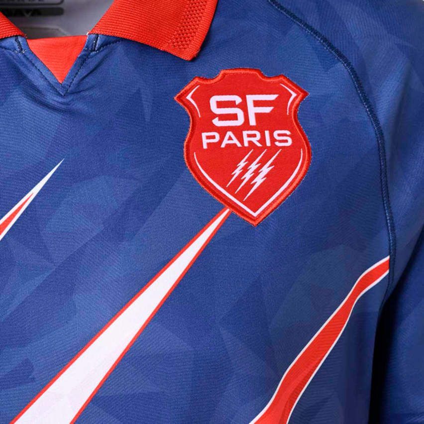Rugby Jersey KOMBAT Away Stade Français PARIS 2024-2025 - KAPPA