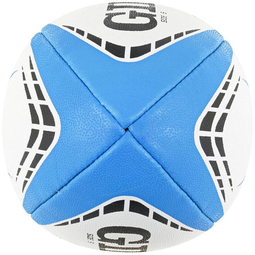 Rugby Training Ball G-TR4000 Sky Blue Size 5 - Gilbert