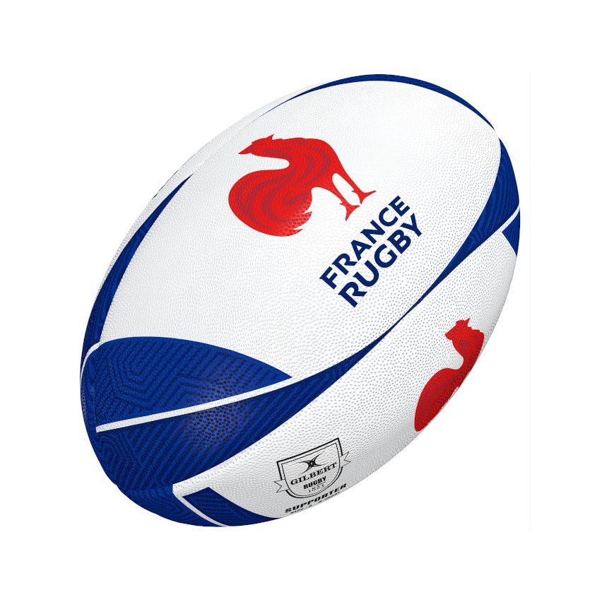 Rugby Ball Supporter France FFR Size 5- Gilbert