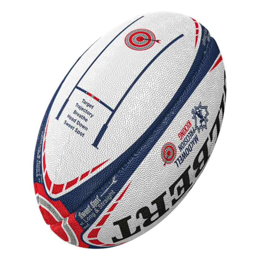 Macdowell Precison Size 5 Rugby Ball - Gilbert