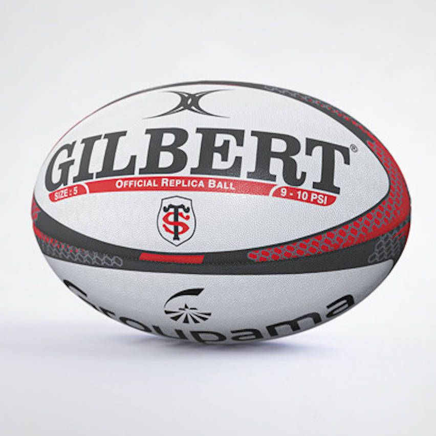 Replica Rugby Ball Stade Toulousain Groupama Size 5 - Gilbert