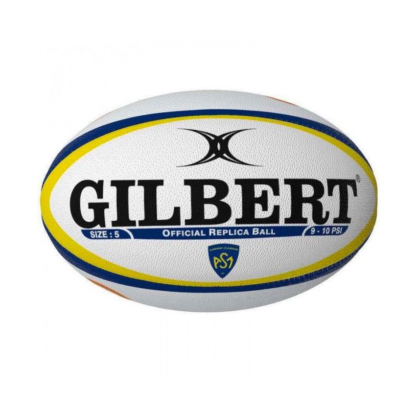 ASM Clermont Rugby Ball Size 5 - Gilbert
