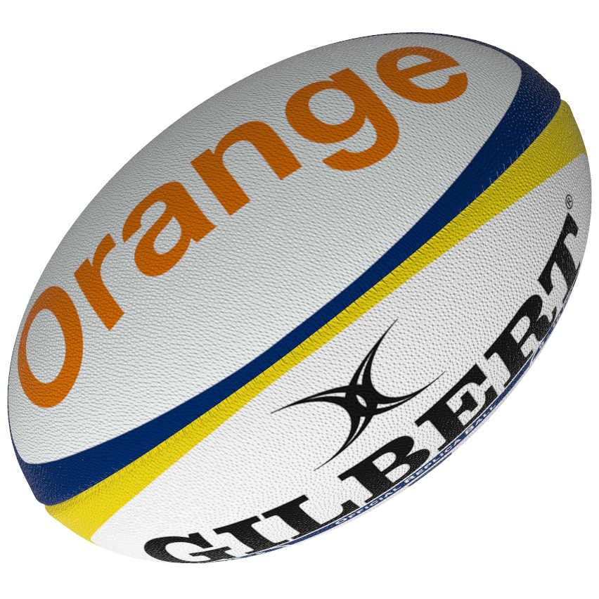 Rugby Ball Clermont Auvergne ASM Size 5 - Gilbert