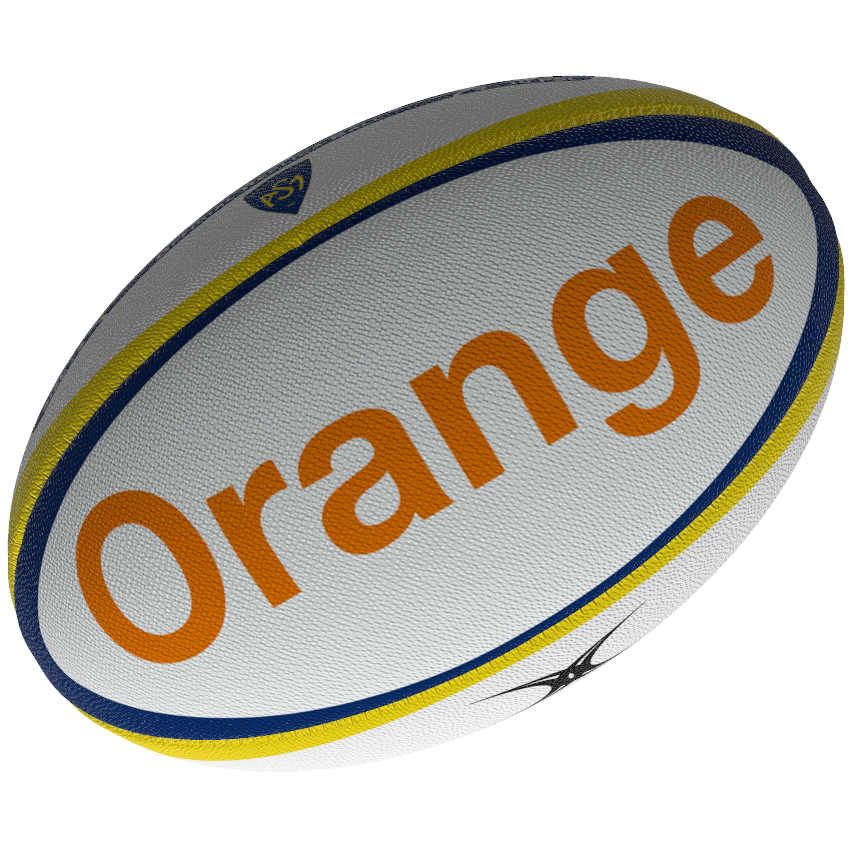 Rugby Ball Clermont Auvergne ASM Size 5 - Gilbert