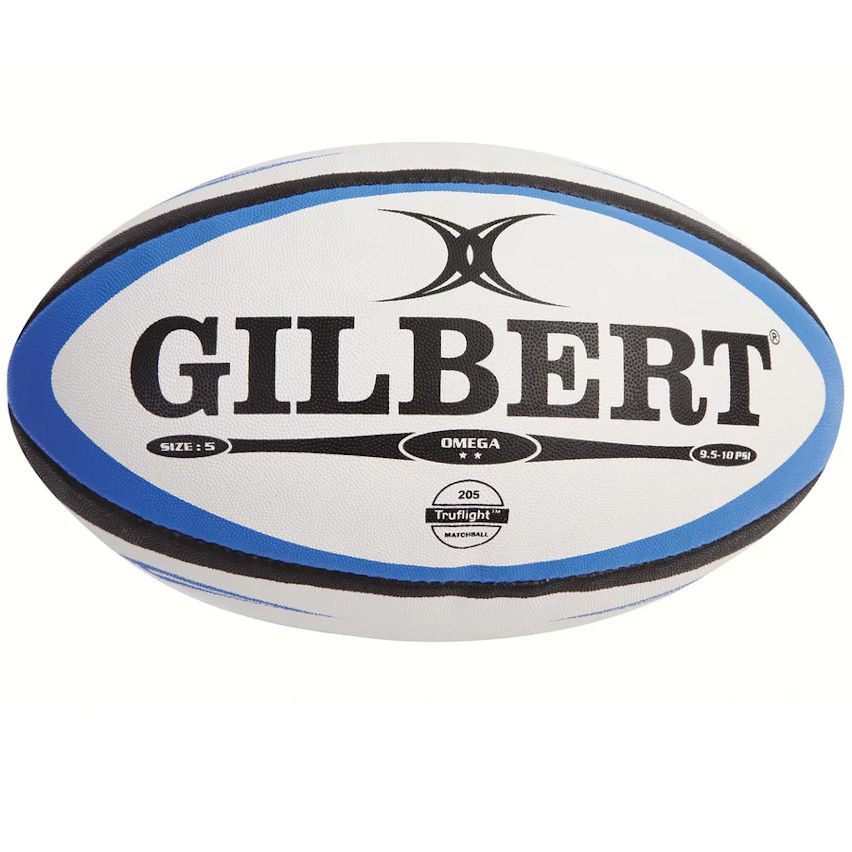Rugby Ball Omega Match Size 5 - Gilbert
