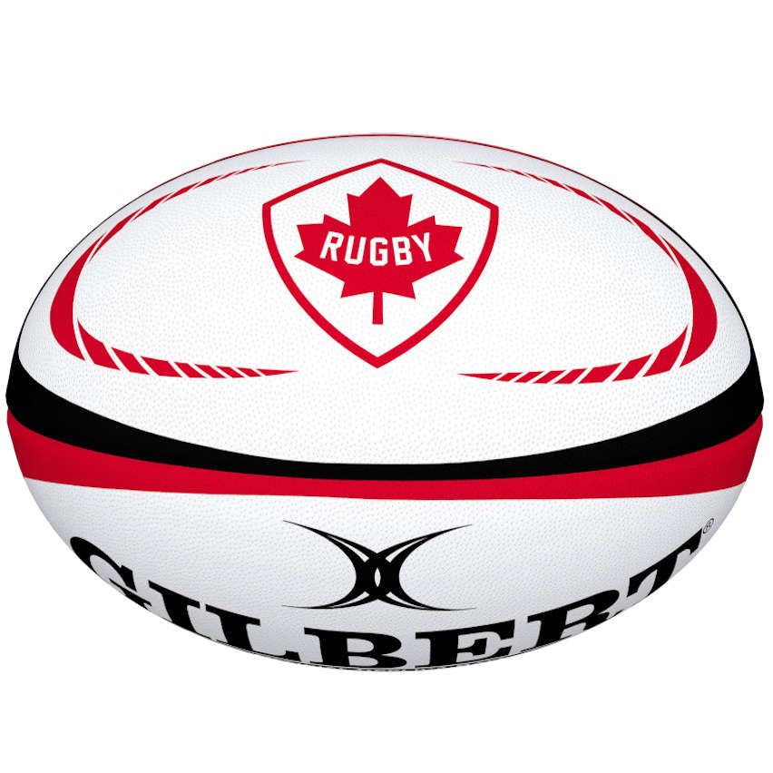 Canada Replica Rugby Ball Size 5 - Gilbert