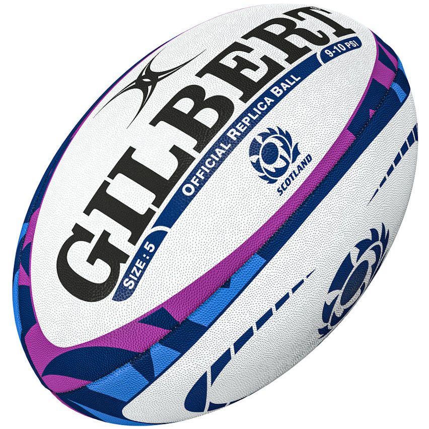 ASM Clermont Rugby Ball Size 5 - Gilbert