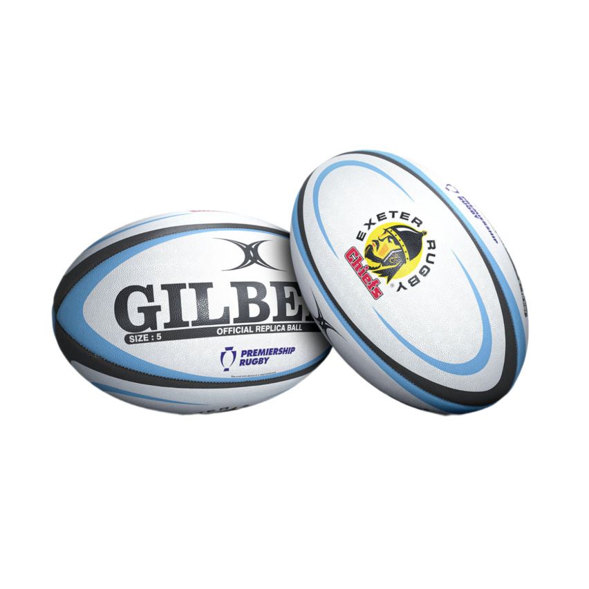 Exeter Chiefs Replica Rugby Ball Size 5 2024/2025 - Gilbert