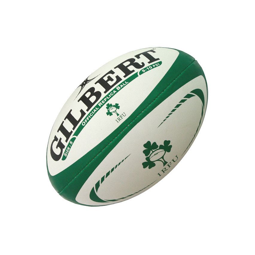 Replica Rugby Ball Ireland Size 5 - Gilbert