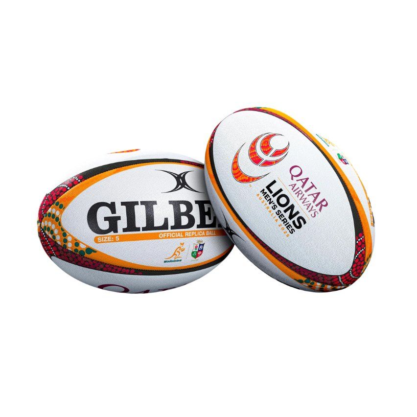 British Lions Replica Rugby Ball - Gilbert