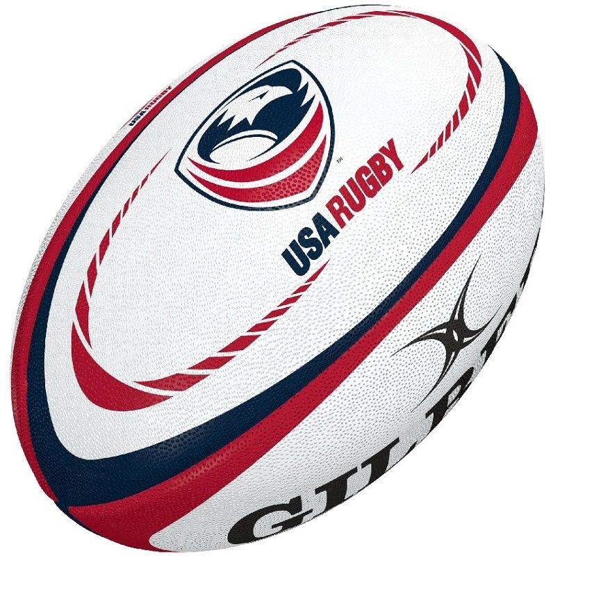 Rugby Ball USA Size 5 - Gilbert