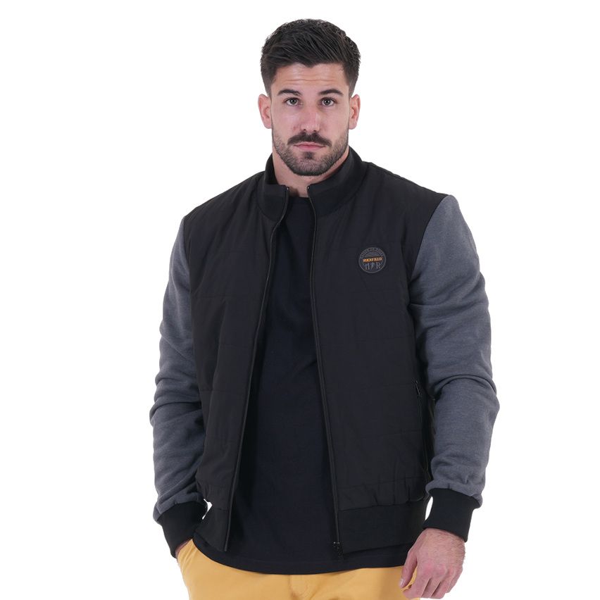 Rugby Bi-Material Jacket Maison de Rugby Dark Grey - Ruckfield