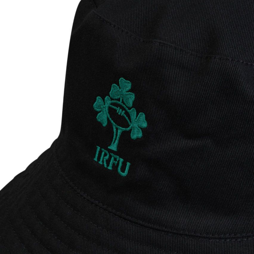 Ireland Reversible Green/Black Rugby Bucket Hat - Canterbury