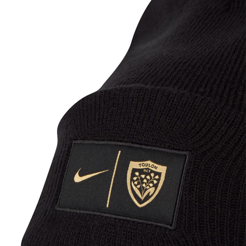 RC Toulon Black Rugby Beanie European Cup 2024/2025 - Nike