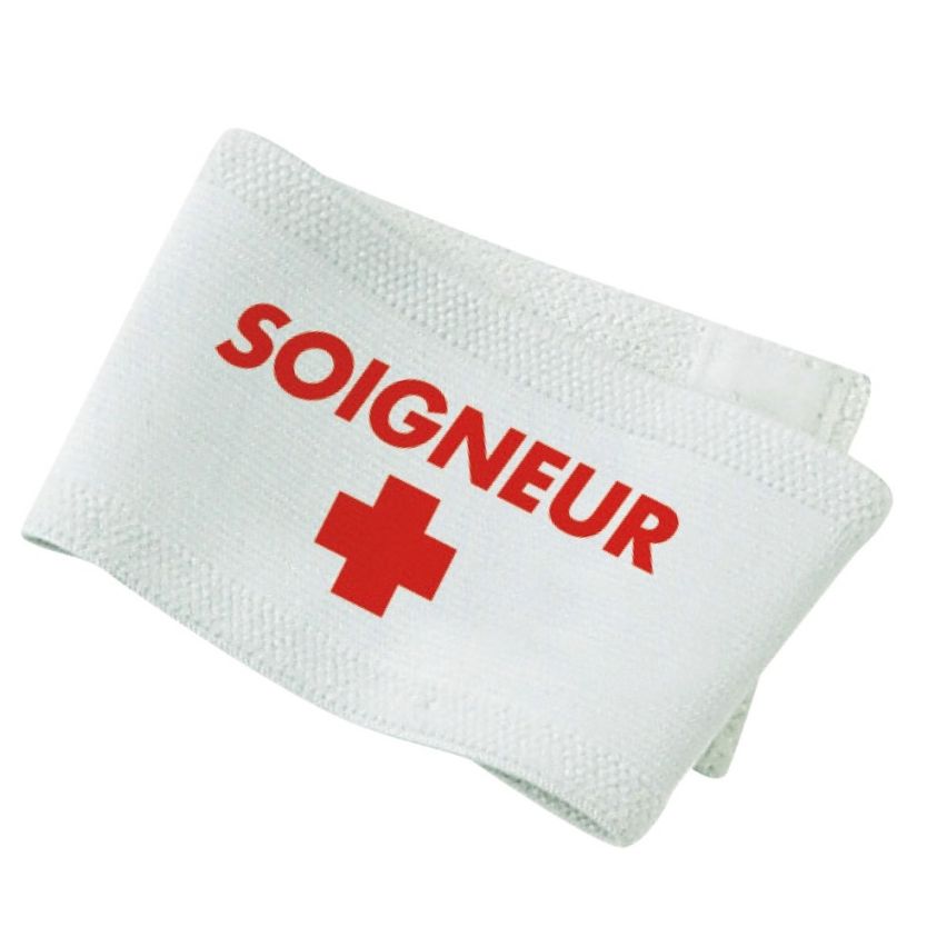 Armband Rugby for Healer White - Tremblay