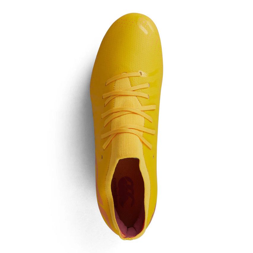 Speed Infinite Pro SG Rugby Boots Hybrid Studs All Terrain Yellow/Orange - Canterbury