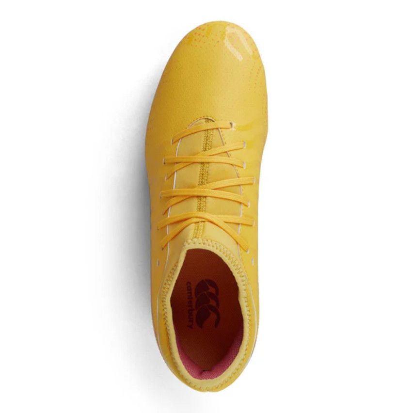 Speed Infinite Team FG Rugby Shoes Firm Ground Yellow - Canterbury
