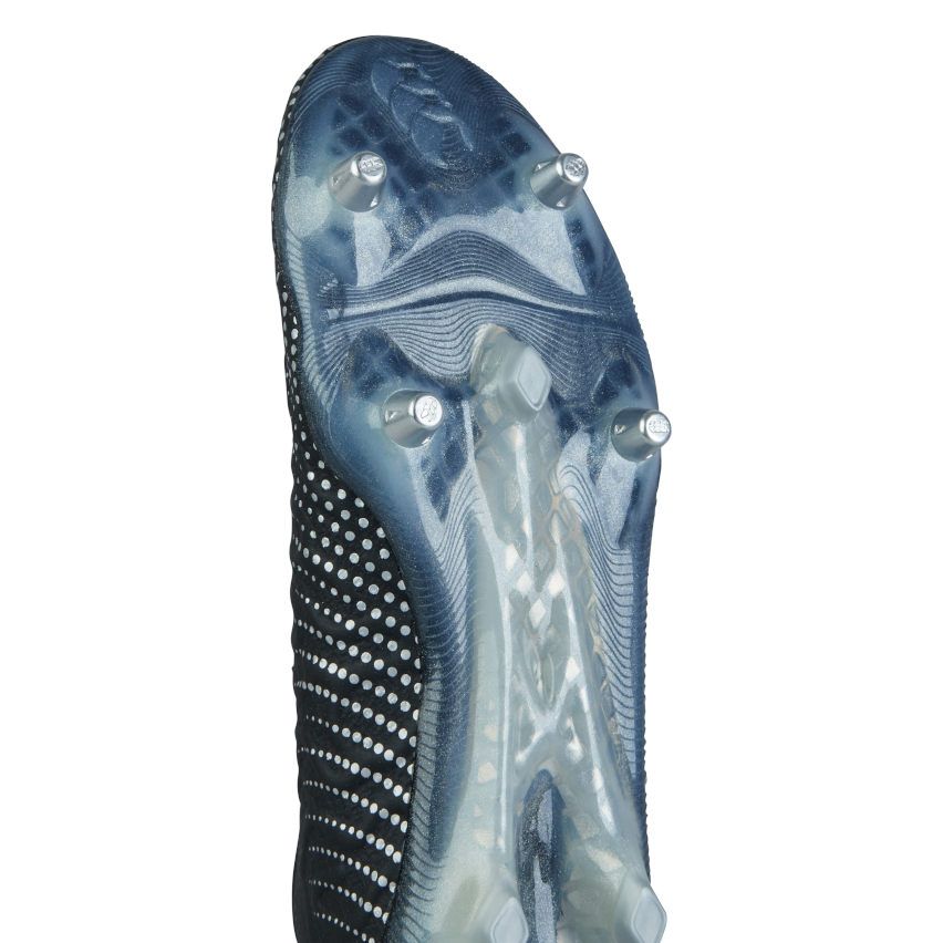 Speed Infinite Elite SG Rugby Boots Hybrid Studs All-Terrain Black/Silver - Canterbury