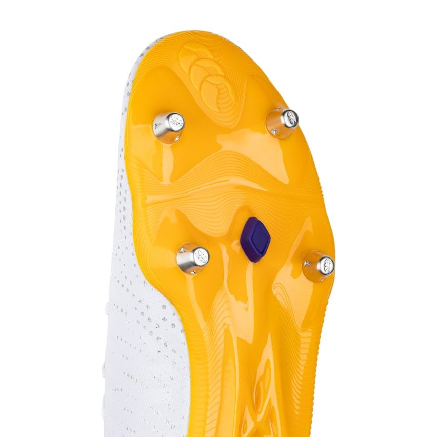 Rugby Shoes Speed Infinite Pro SG Hybrid Studs All-Terrain Yellow/White - Canterbury