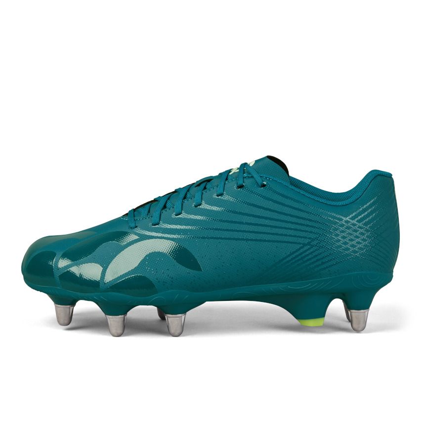 Rugby Shoes Stampede Groundbreak Team Soft Ground Green - Canterbury