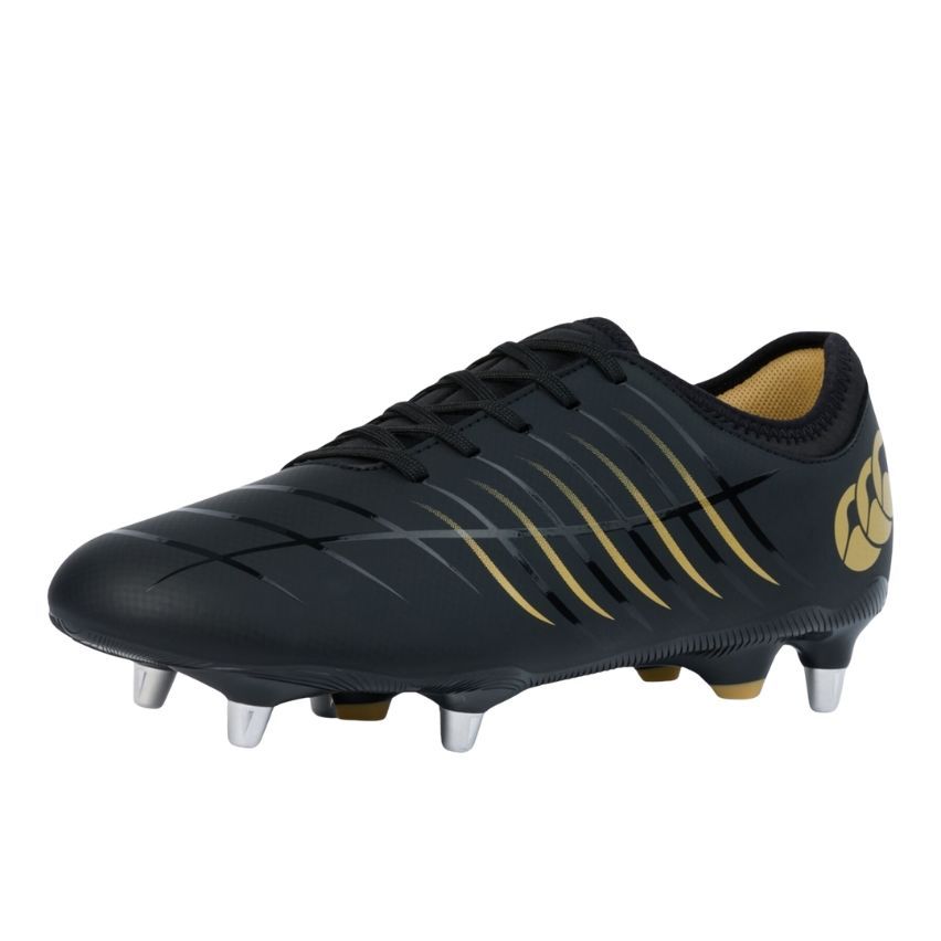 Rugby Studded Boots PHOENIX 2.0 TEAM SG Black - Canterbury