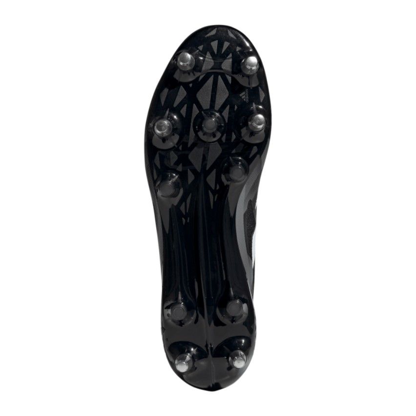 Adizero RS15 Pro Rugby Screw-in Boots Black / White / Grey - Adidas