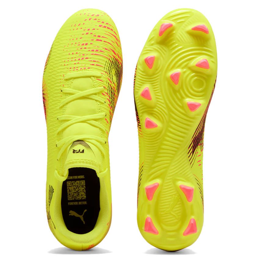 FUTURE 8 Play Rugby Boots FG/AG Molded Studs Firm Ground Fluo/Pink - Puma