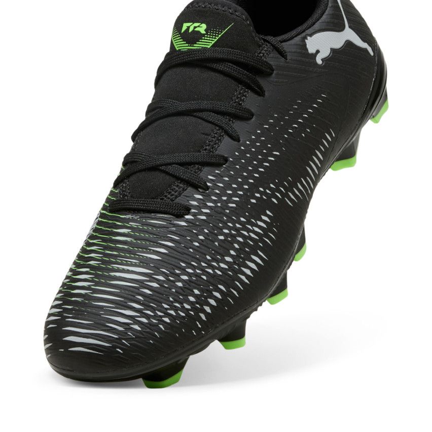 Rugby Shoes FUTURE 8 Play FG/AG Moulded Dry Ground Black/Green - Puma