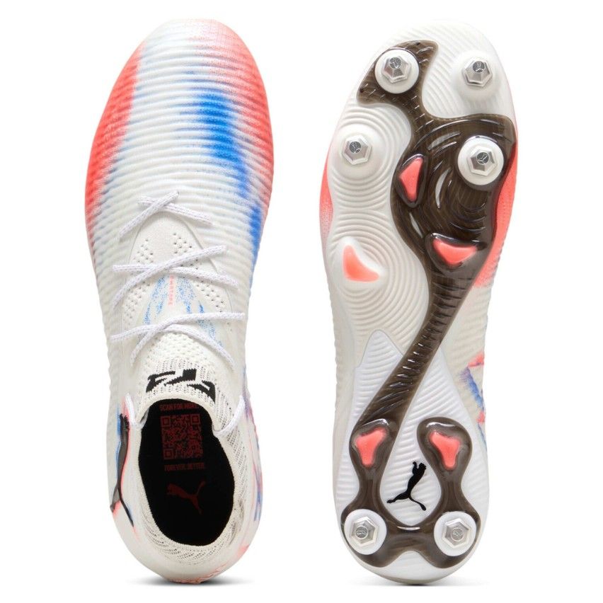 Rugby Boots Future 8 Ultimate MxSG Hybrid Studs Mixed Ground White - Puma