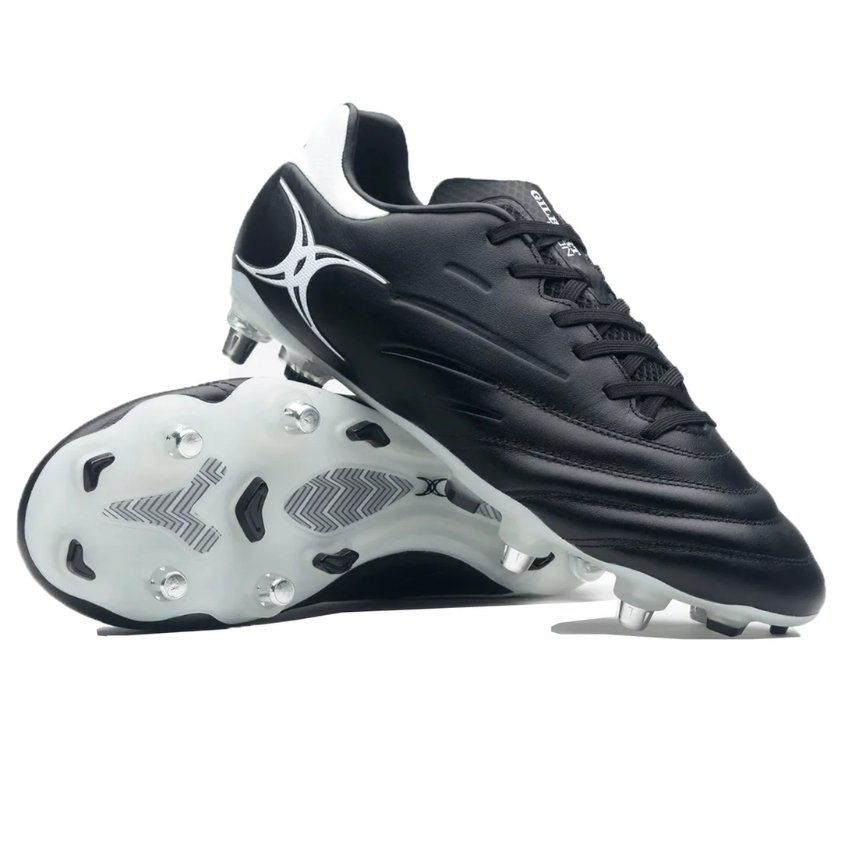 Icon 6S SG Rugby Boots Hybrid Black - Gilbert