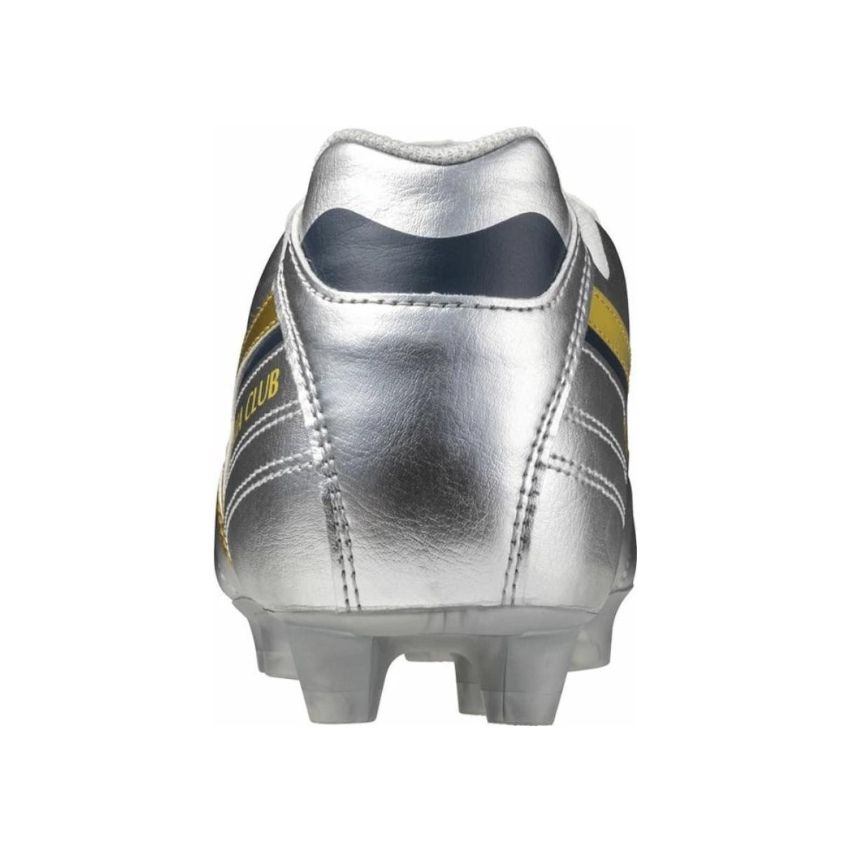 Rugby Shoes Morelia II Club MD Molded Studs Firm Ground Silver/Gold - Mizuno