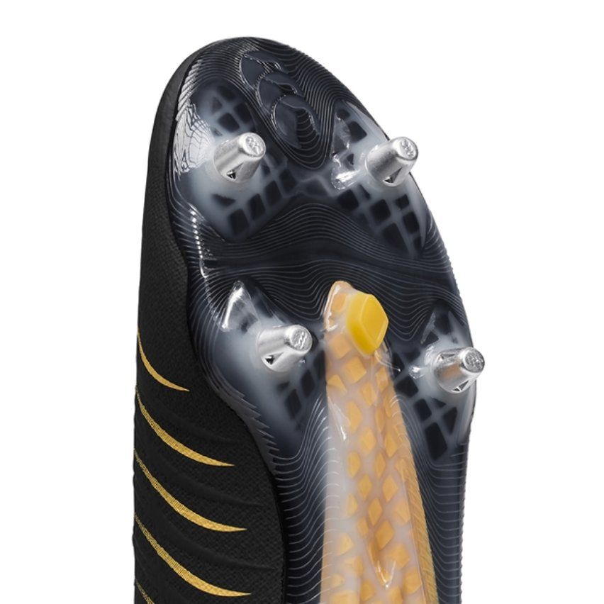Chaussures Rugby Phoenix 2.0 Elite crampons hybrides Terrain Gras Noir - Canterbury
