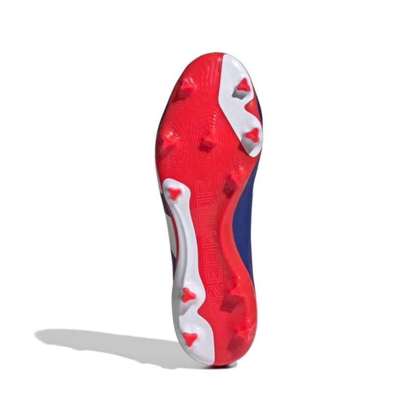 Adidas Predator League FG Rugby Boots with Molded Cleats for Firm Ground – Blue
