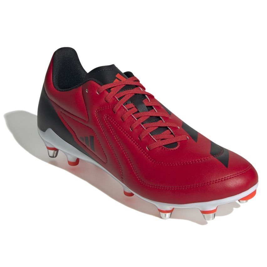 RS15 Hybrid All-Terrain SG Red Rugby Shoes - Adidas