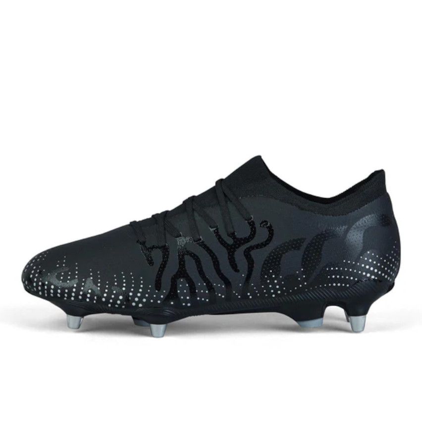 Speed Infinite Pro SG Rugby Boots Hybrid Studs All Terrain Black/Silver – Canterbury