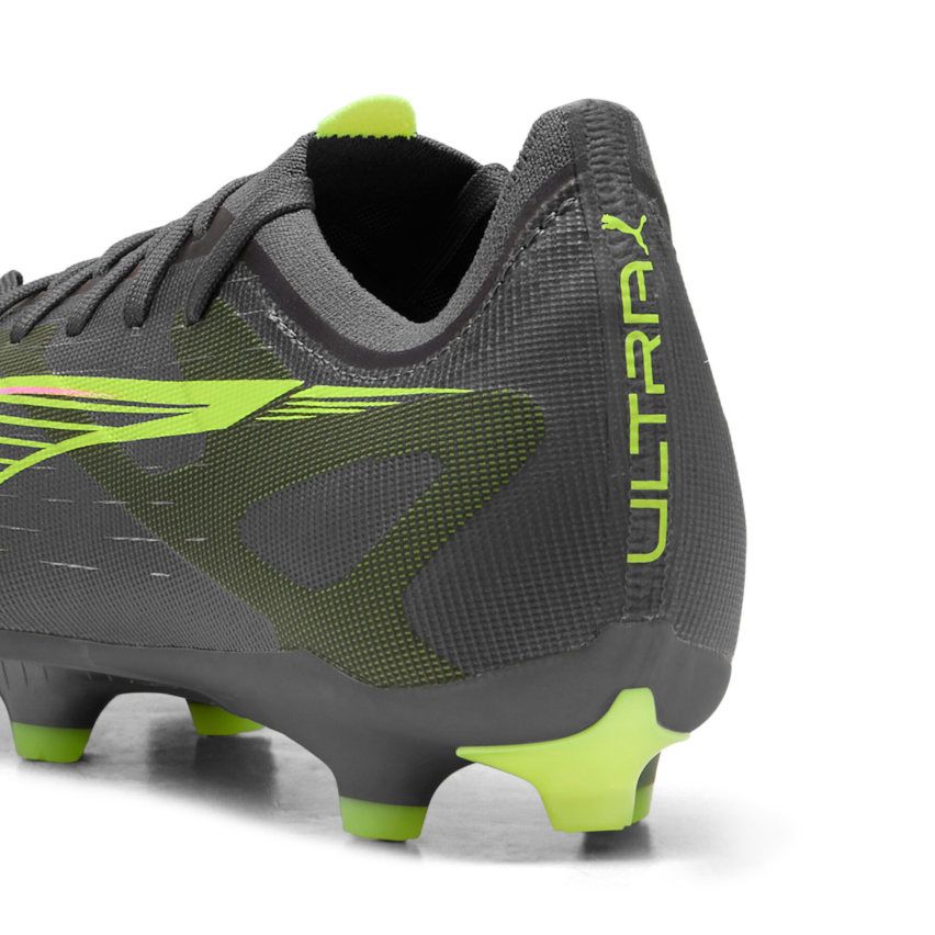 Rugby Boots ULTRA 5 MATCH FG/AG Molded Studs Firm Ground Grey/Green - Puma