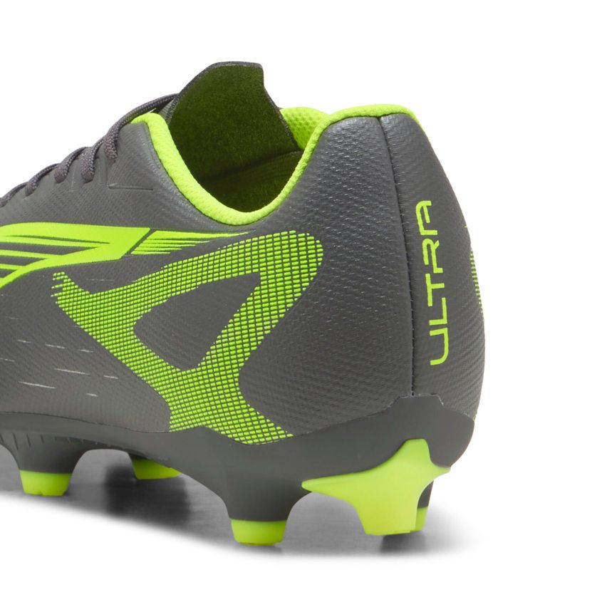 Ultra 5 Play Rugby Boots FG/AG Molded Studs Firm Ground Grey/Green - Puma