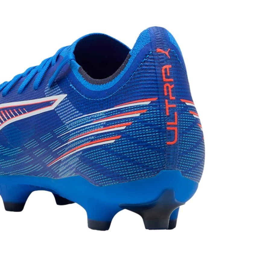 Rugby boots Ultra 6 Match FG/AG with molded studs for firm ground, blue and red - PUMA