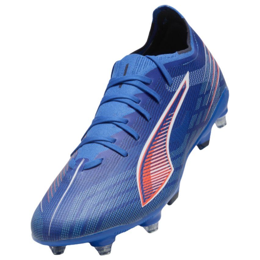 Ultra 6 Match SG Untamed Hybrid Rugby Boots Soft Ground Blue and Orange - Puma